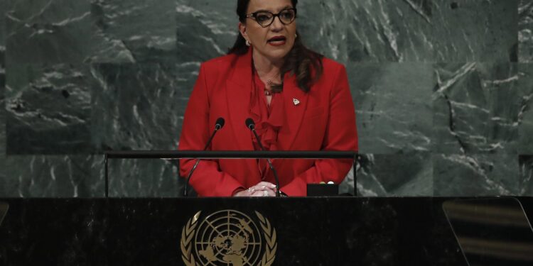 Xiomara Castro llega con un discurso "antigolpista" a la Asamblea General de la ONU