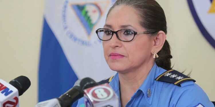 Ortega premiará con el rango de «Comisionada General» a la vocera de la Policía Nacional
