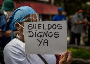 Protestas de jubilados, pensionados y trabajadores del Estado aumentaron en Venezuela en 2022. FOTO: INTERNET