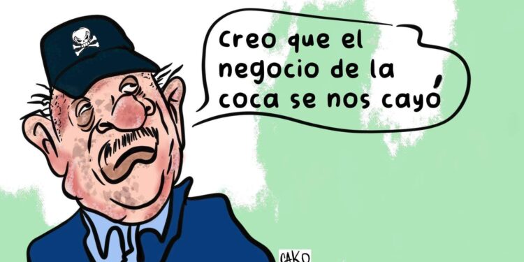 La Caricatura: Negocio en peligro. Cako, Nicaragua