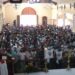 Católicos celebran a San Miguel Arcángel encerrados en la Iglesia por asedio de la Policía orteguista