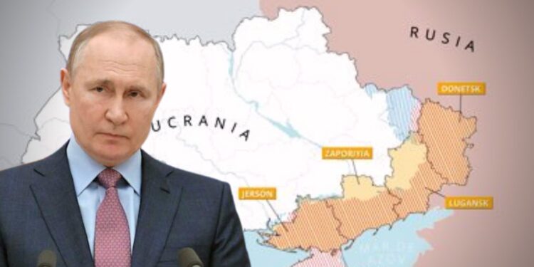 Putin firmará mañana la anexión de cuatro regiones de ucrania