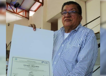 Cecilio Cruz Ríos, alcalde de Cinco Pinos y candidato a las elecciones municipales de noviembre próximo. Foto: Tomada de las redes sociales