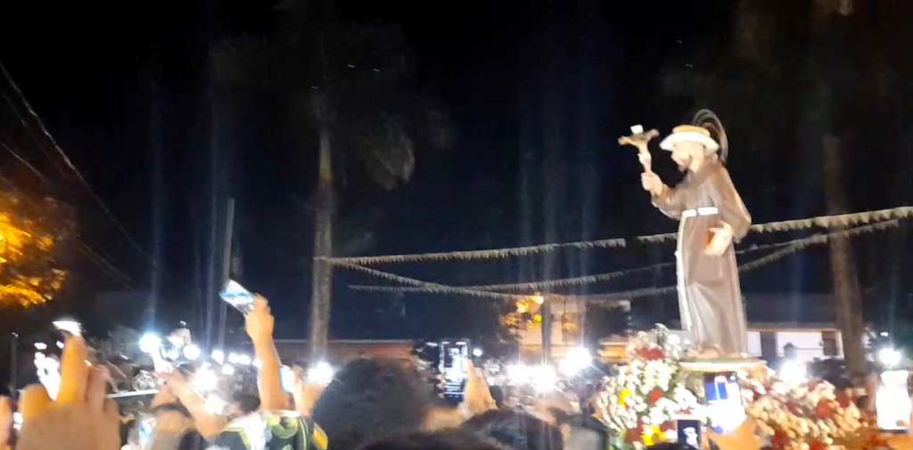 Camoapa saca en procesión a San Francisco de Asís en medio de persecución a la Iglesia