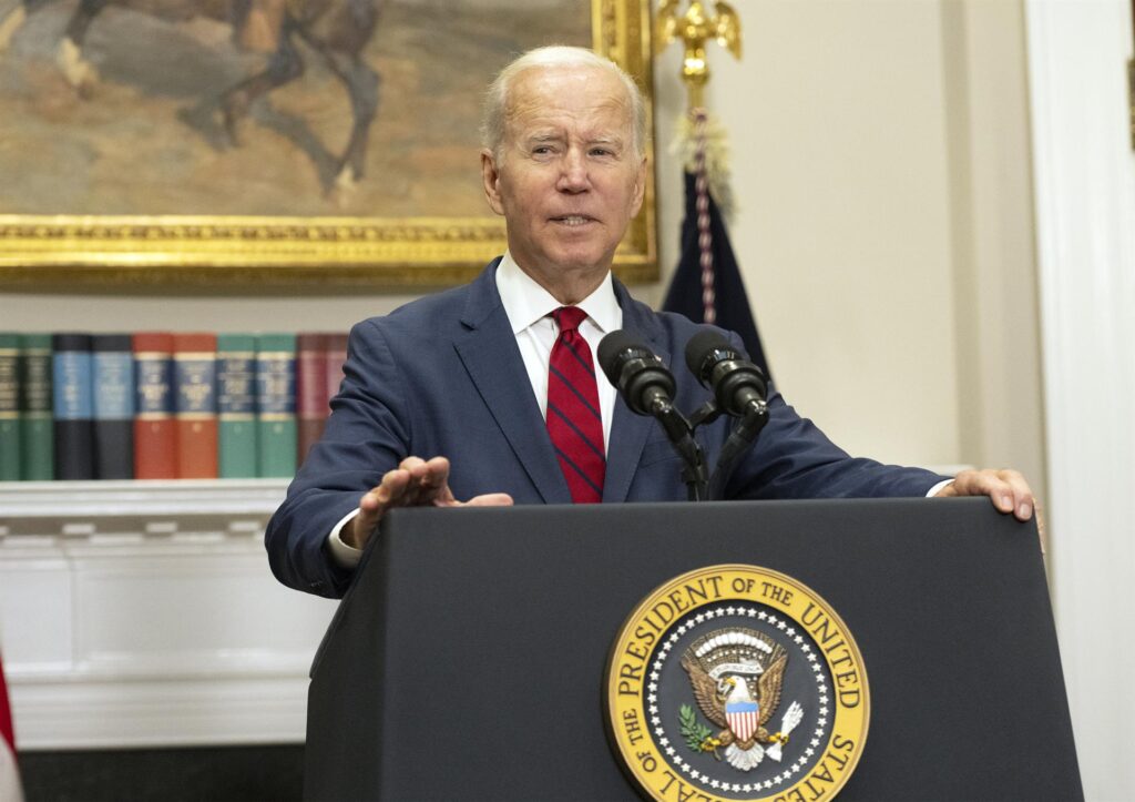 El presidente de EE.UU., Joe Biden. EFE/EPA/Ron Sachs / POOL