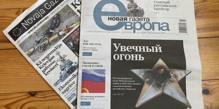 Putin ordena el cierre del periódico Novaya Gazeta, dirigido por periodista nobel de la paz