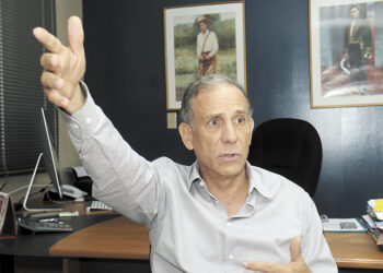 General en retiro Alvaro Baltodano, presidente de la Corporacion Zona Franca, directivo  de PRONICARAGUA.Managua 9 de octubre 2014. Foto LA PRENSA/Manuel  Esquivel