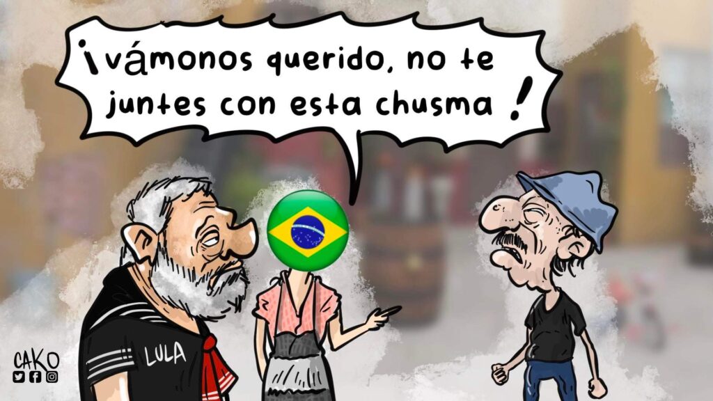 La Caricatura: La chusma de las Américas