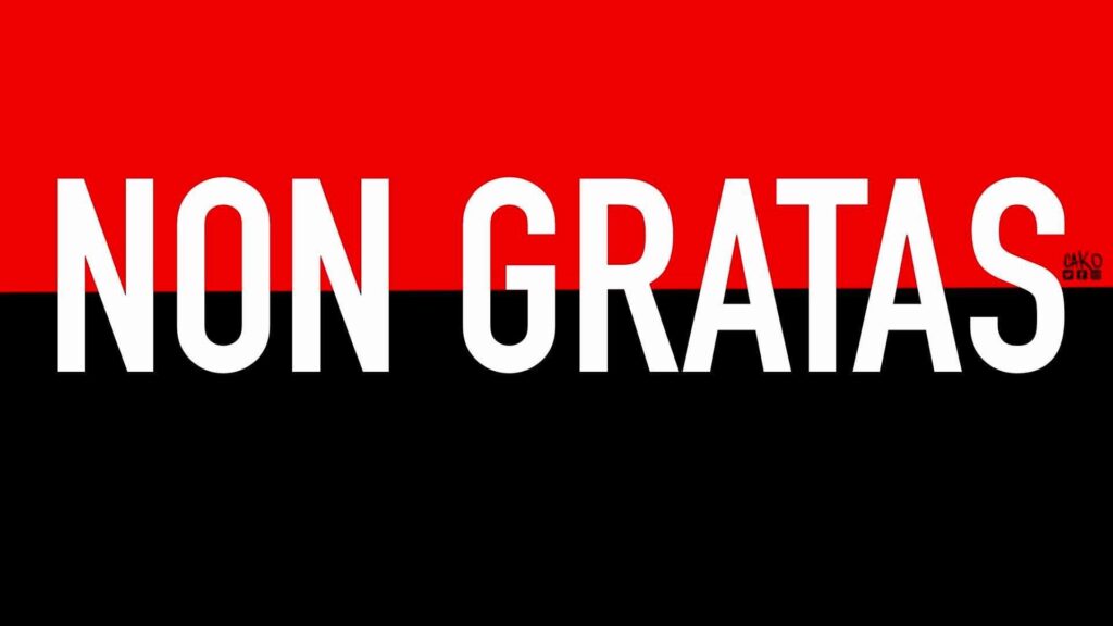 La Caricatura: Los non gratos