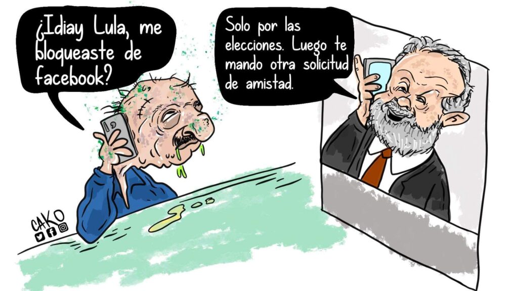 La Caricatura: Amigos fuera de campaña
