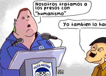 La Caricatura: Humanismo en la dictadura. Por Cako Nicaragua.