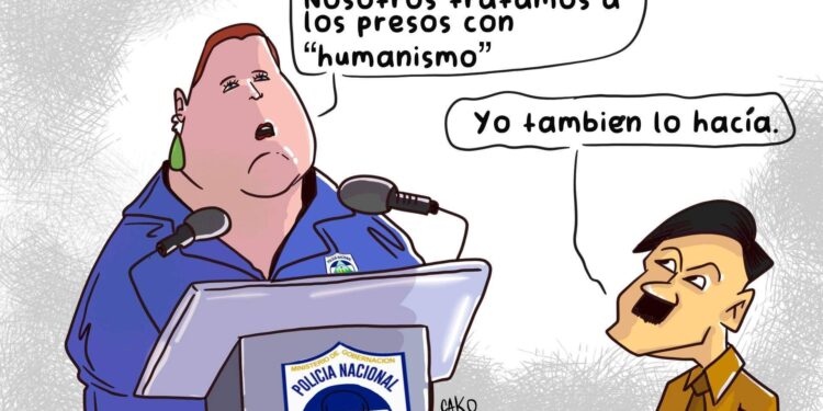 La Caricatura: Humanismo en la dictadura. Por Cako Nicaragua.