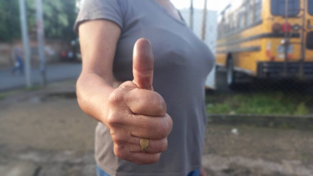 Seguidores del régimen forzados a enviar una selfie después de votar