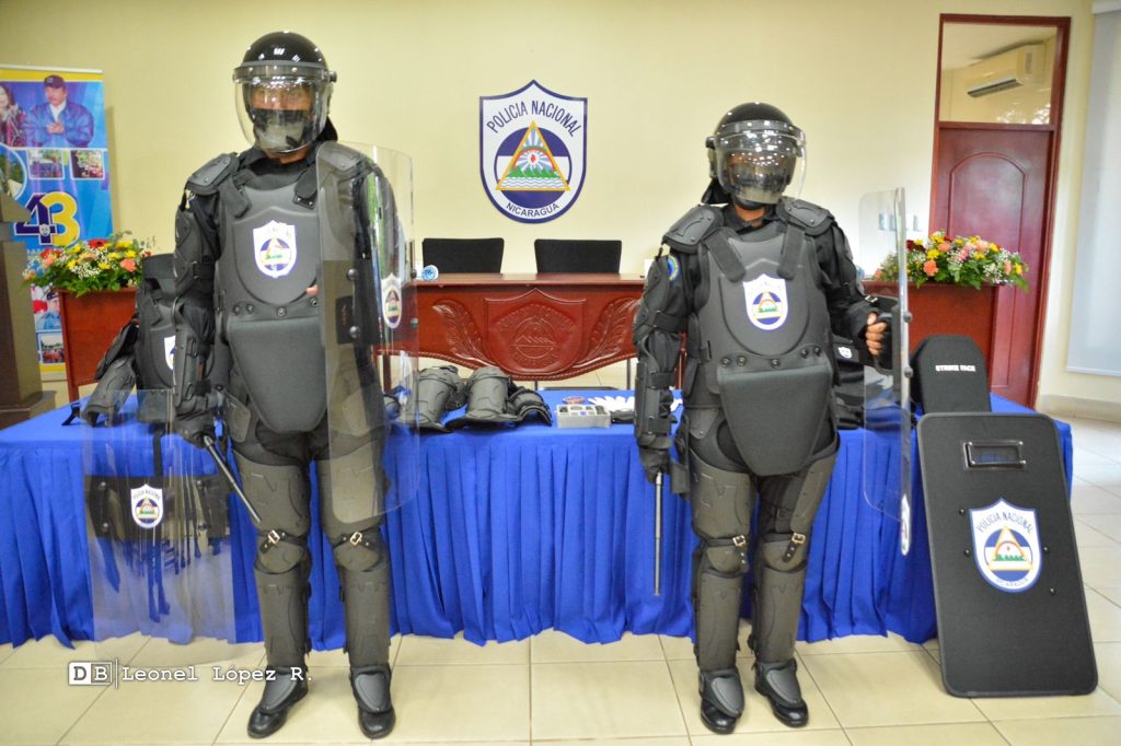 China «equipa» a la sancionada Policía de Ortega
