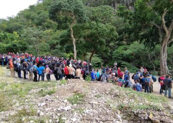 Migrantes nicaragüenses son rescatados en México. Foto: INM