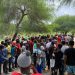 Migrantes haitianos y venezolanos son desalojados por autoridades de México
