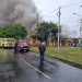 Incendio reduce a cenizas 10 puestos de pólvora en el sector de Tiscapa