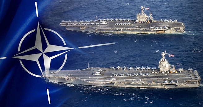 Cinco portaviones de la OTAN apoyan despliegue en el Atlántico y Mediterráneo