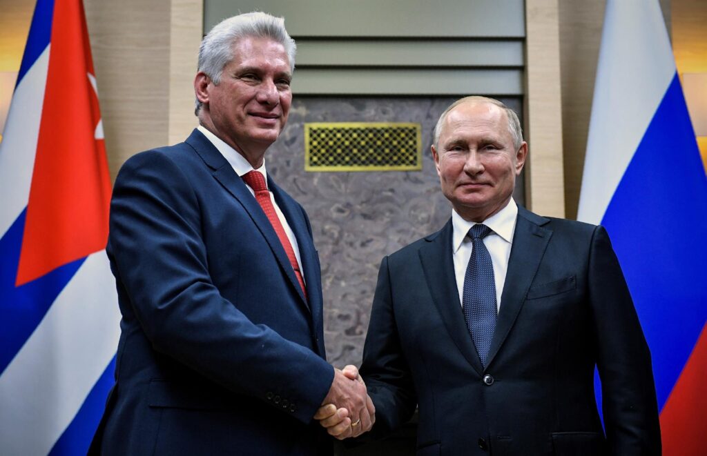Putin se reúne este martes en el Kremlin con Díaz-Canel