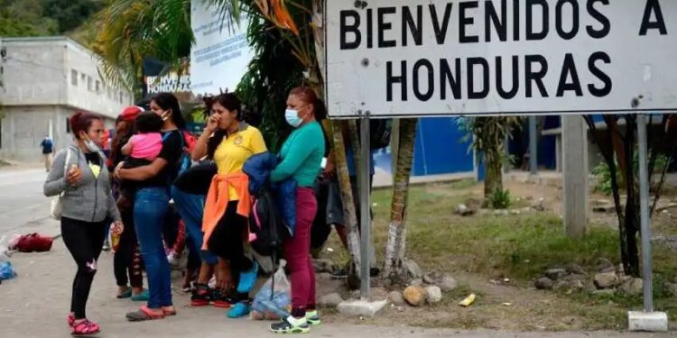 Más de 154 mil migrantes han ingresado de forma irregular a Honduras en 2022. Foto tomada de internet
