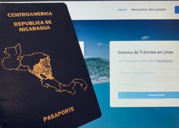 Régimen de Nicaragua impone cita previa en línea para solicitar pasaporte. Foto: Wilmer Benavides / Artículo 66.
