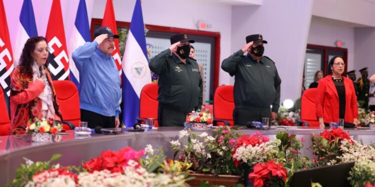 Ortega despotrica contra países desarrollados y le recuerda al Ejército que le debe fidelidad. Foto: Artículo 66 / Gobierno