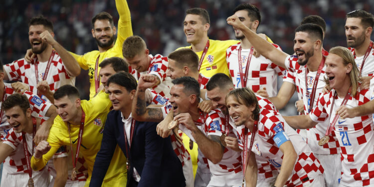 Croacia vence a Marruecos y recibe el bronce de la Copa del Mundo. Foto: Artículo 66 / EFE