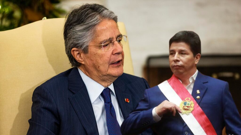 Lasso arremete contra Castillo: Violentó el orden constitucional de Perú