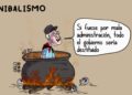 La Caricatura: Dictadura caníbal. Por CaKo Nicaragua.
