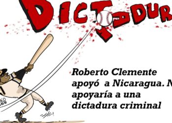La caricatura: Roberto Clemente no apoyaría dictaduras criminales