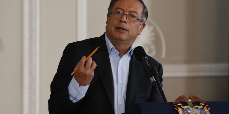 El presidente de Colombia Gustavo Petro , en una imagen de archivo. EFE/ Mauricio Dueñas Castañeda