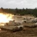 Vista de tanques Abrams de EE.UU., en una fotografía de archivo. EFE