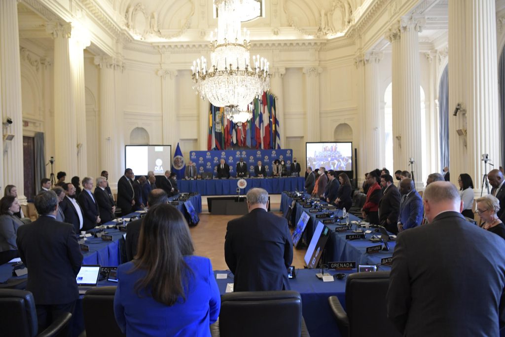 EE. UU. pide a la OEA mantener presión contra los regímenes de Nicaragua, Cuba y Venezuela