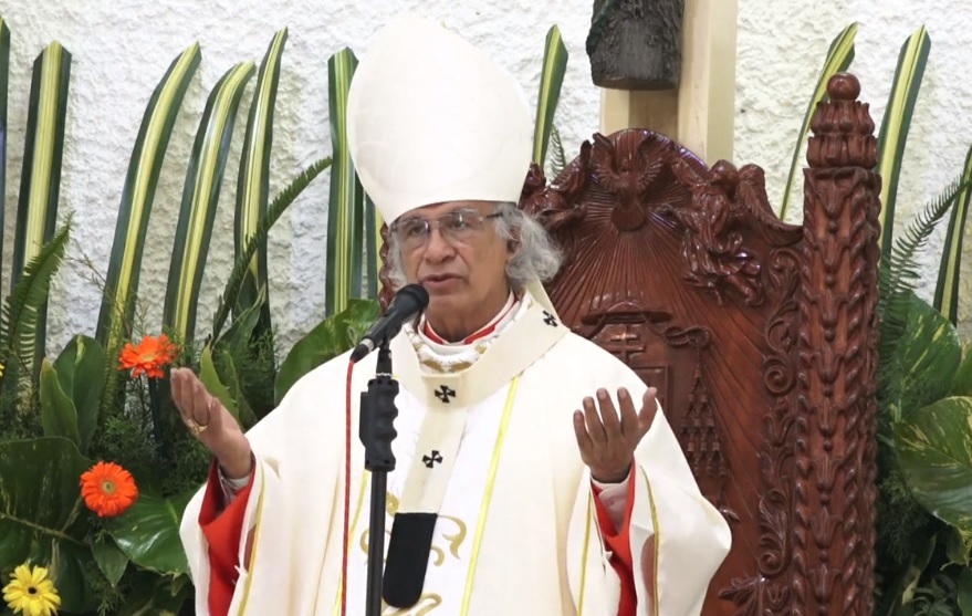 Cardenal Brenes a nuevos sacerdotes: &laquo;Nuestra evangelizaci&oacute;n no es f&aacute;cil, pero somos enviados del Se&ntilde;or&raquo;. Foto: Captura de pantalla.