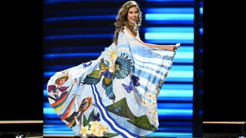 Crisis migratoria de Nicaragua llega a la pasarela de Miss Universo