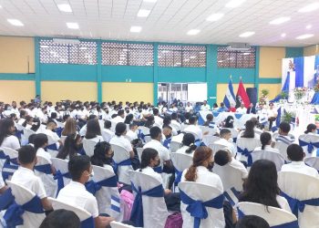 Comienza el año escolar 2023 en Nicaragua con un espectáculo virtual