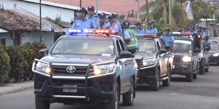 Policía Orteguista de Madriz