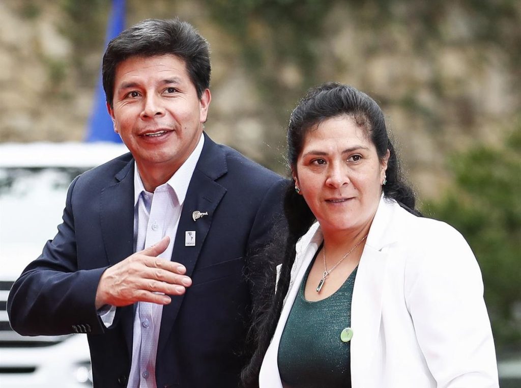 Perú: Fiscalía pide prisión preventiva para la esposa de Pedro Castillo