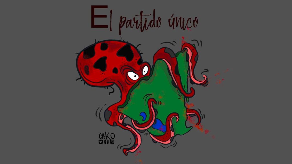 La Caricatura: El país secuestrado con partido único