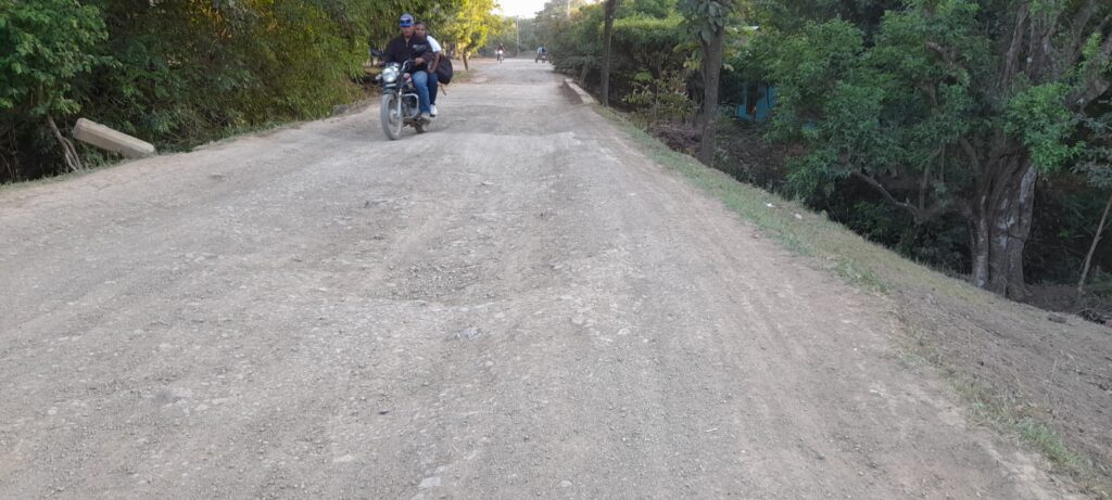 Costanera que pasaría por San Juan del Sur, en el olvido y llena de huecos