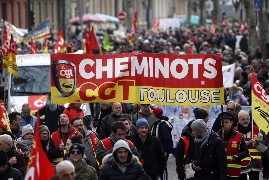 Segunda protesta masiva en Francia contra la reforma de las pensiones