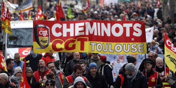 Segunda protesta masiva en Francia contra la reforma de las pensiones