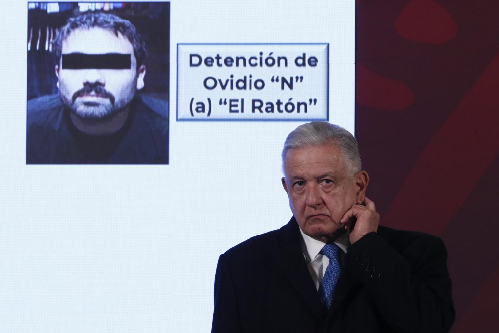 Presidente mexicano niega que EEUU haya intervenido en captura del hijo de «El Chapo»