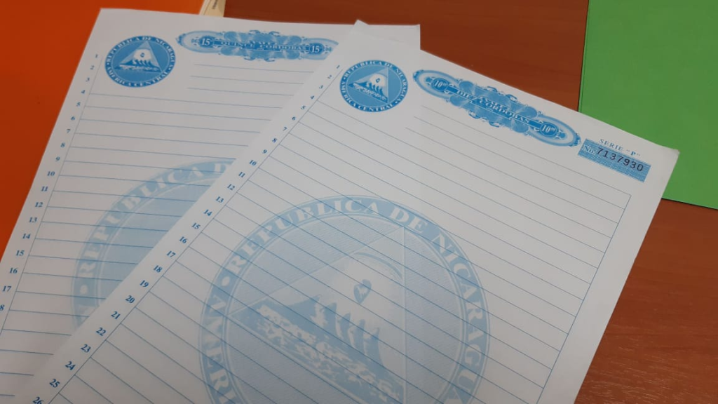DGI será la encargada de la «venta en línea de papel sellado» en Nicaragua
