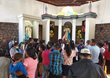 Católicos piden “paz para Nicaragua” en el Santuario de la Virgen de Cacaulí