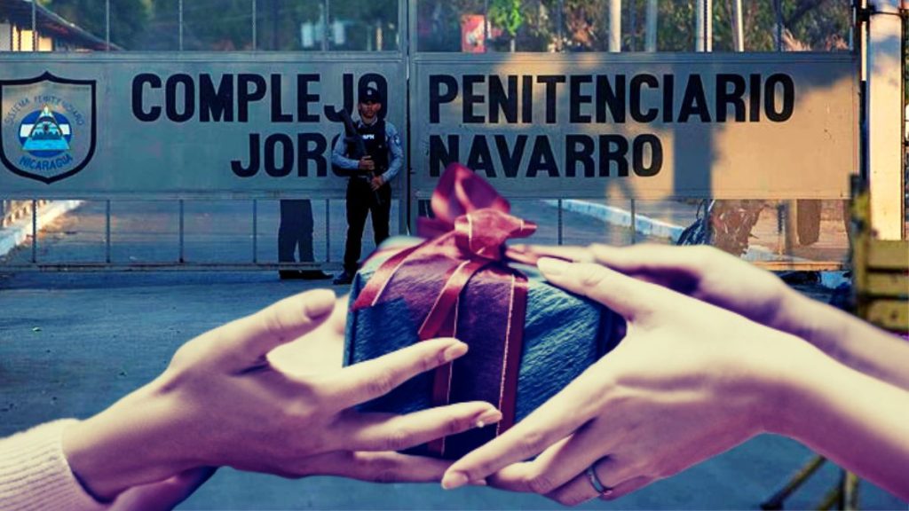 Pobladores entregan alimentos a familias de presos políticos de Masaya