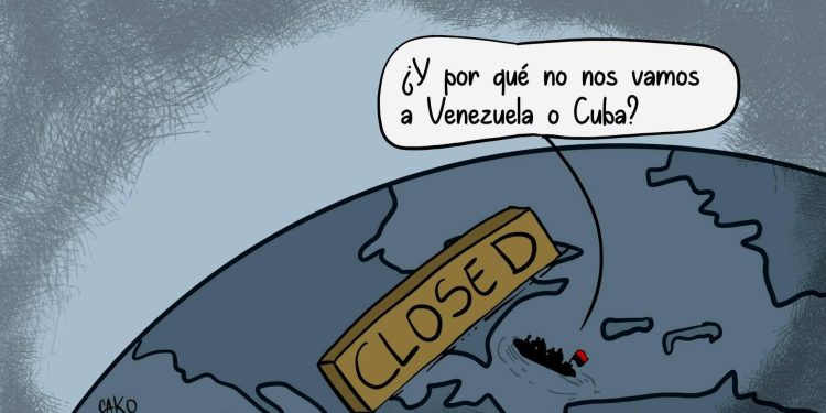 La Caricatura: Destino alterno. Por CaKo Nicaragua.