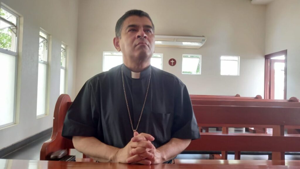 Lesther Alemán: Ortega "locked up" Monsignor Álvarez to "silence uncomfortable truths"