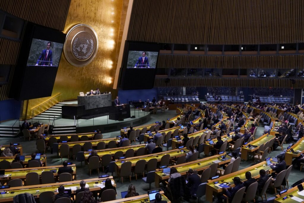 <strong>La Asamblea General de la ONU vota para «exigir» retirada rusa de Ucrania</strong>