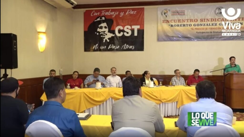 Sindicalista orteguista reconoce que «educan ideológicamente» a trabajadores
